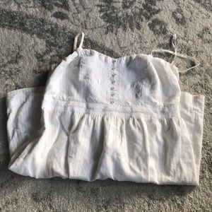 American Eagle white sundress